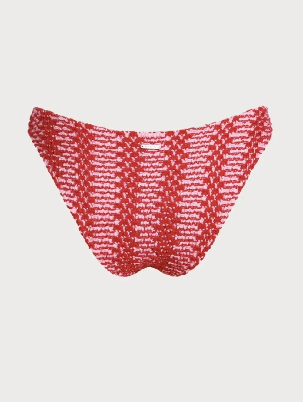 NWT Berlook Red Crochet Bikini Matching Bikini Set